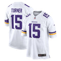 Dallas Turner Minnesota Vikings Game Jersey - White | Stitched Football Jersey TJS2888