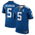 Anthony Richardson Sr. Indianapolis Colts Legend Player Performance Top - Royal | Stitched Football Jersey TJS2938