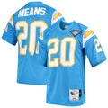 Natrone Means Los Angeles Chargers 1994 M & N Throwback Retired Player Jersey - Powder Blue | Stitched Football Jersey TJS2874