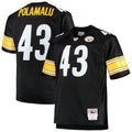 Troy Polamalu Pittsburgh Steelers M & N Big & Tall 2005 Retired Player Replica Jersey - Black | Stitched Football Jersey TJS2840