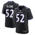 Ray Lewis Baltimore Ravens Alternate Retired Player Game Jersey - Black | Stitched Football Jersey TJS2898