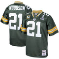 Charles Woodson Green Bay Packers 2010 M & N Throwback Retired Player Jersey - Green | Stitched Football Jersey TJS2816