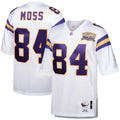 Randy Moss Minnesota Vikings 2000 M & N Throwback Retired Player Jersey - White | Stitched Football Jersey TJS2911