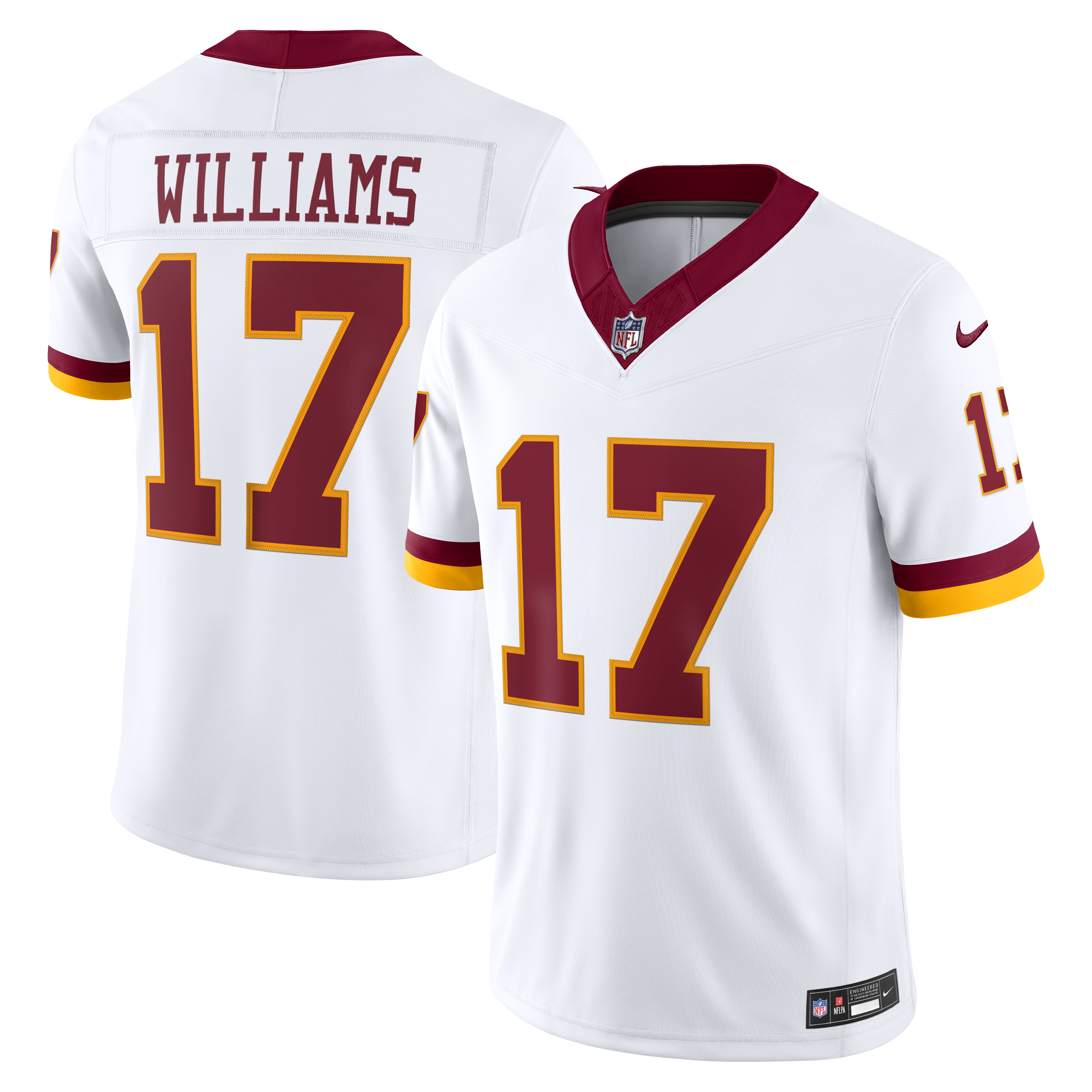 Doug Williams Washington Commanders Vapor F.U.S.E. Stitched Retired Limited Jersey - White | Stitched Football Jersey TJS2895
