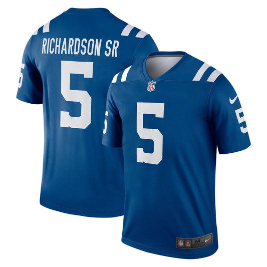 Anthony Richardson Sr. Indianapolis Colts Legend Player Performance Top - Royal | Stitched Football Jersey TJS2936