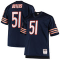 Dick Butkus Chicago Bears M & N Big & Tall 1966 Retired Player Replica Jersey - Navy | Stitched Football Jersey TJS2838