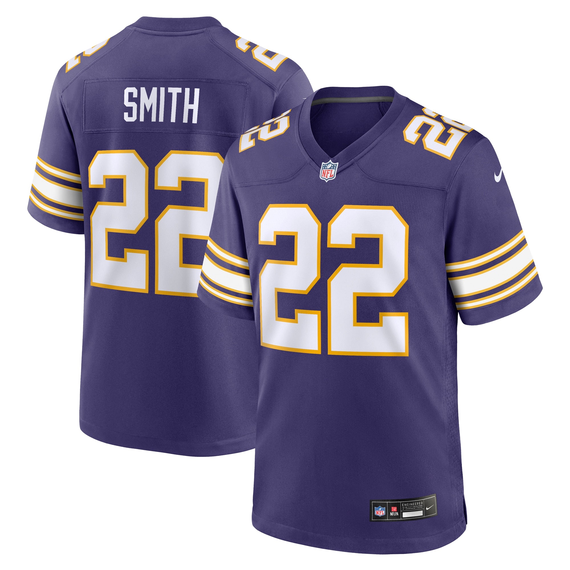 Harrison Smith Minnesota Vikings Classic Player Game Jersey - Purple | Stitched Football Jersey TJS2600