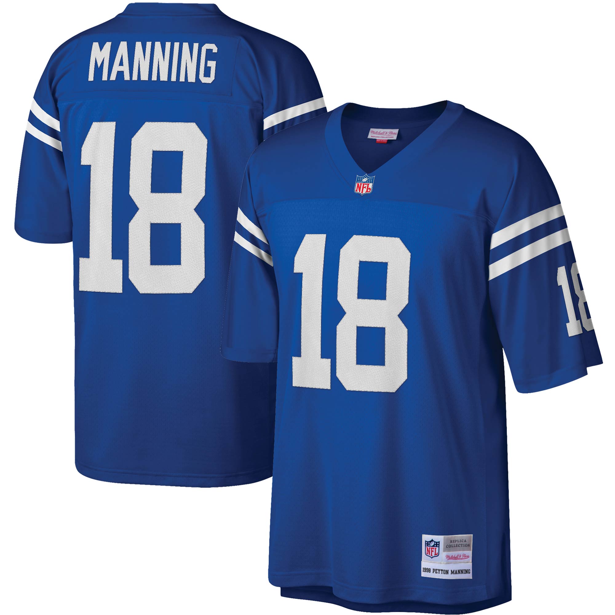 Peyton Manning Indianapolis Colts M & N Legacy Replica Jersey - Royal | Stitched Football Jersey TJS2562