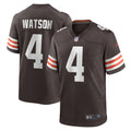 Deshaun Watson Cleveland Browns Game Jersey - Brown | Stitched Football Jersey TJS2541