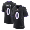 Roquan Smith Baltimore Ravens Alternate Game Jersey - Black | Stitched Football Jersey TJS2505