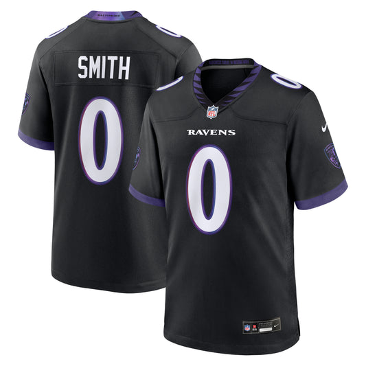 Roquan Smith Baltimore Ravens Alternate Game Jersey - Black | Stitched Football Jersey TJS2505