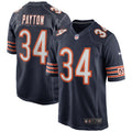 Walter Payton Chicago Bears Game Retired Player Jersey - Navy | Stitched Football Jersey TJS2596