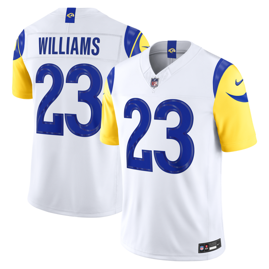 Kyren Williams Los Angeles Rams Vapor F.U.S.E. Stitched Limited Jersey - White | Stitched Football Jersey TJS2597