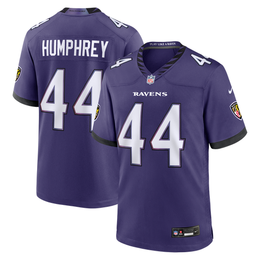 Marlon Humphrey Baltimore Ravens Team Game Jersey - Purple | Stitched Football Jersey TJS2587