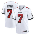 Bucky Irving Tampa Bay Buccaneers Game Jersey - White | Stitched Football Jersey TJS2580