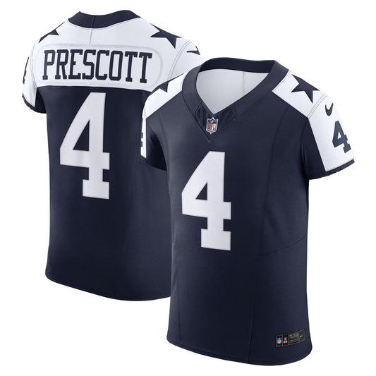 Dak Prescott Dallas Cowboys Alternate Vapor F.U.S.E. Elite Jersey - Navy | Stitched Football Jersey TJS2531