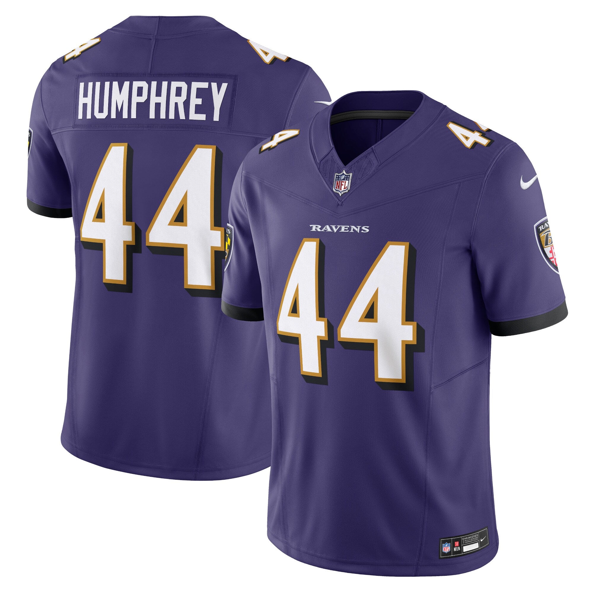 Marlon Humphrey Baltimore Ravens Vapor F.U.S.E. Limited Jersey - Purple | Stitched Football Jersey TJS2589