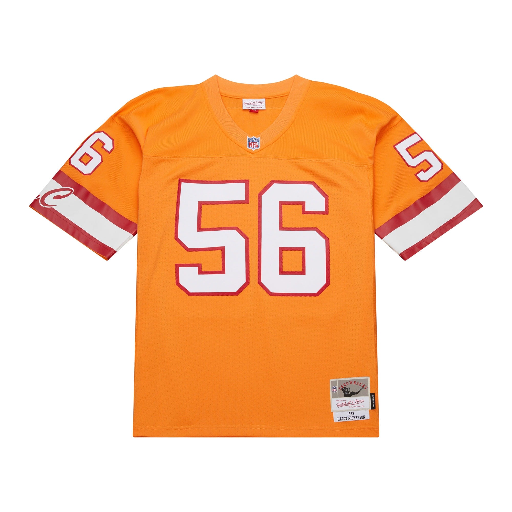 Hardy Nickerson Tampa Bay Buccaneers M & N 1993 Legacy Replica Jersey - Orange | Stitched Football Jersey TJS2507