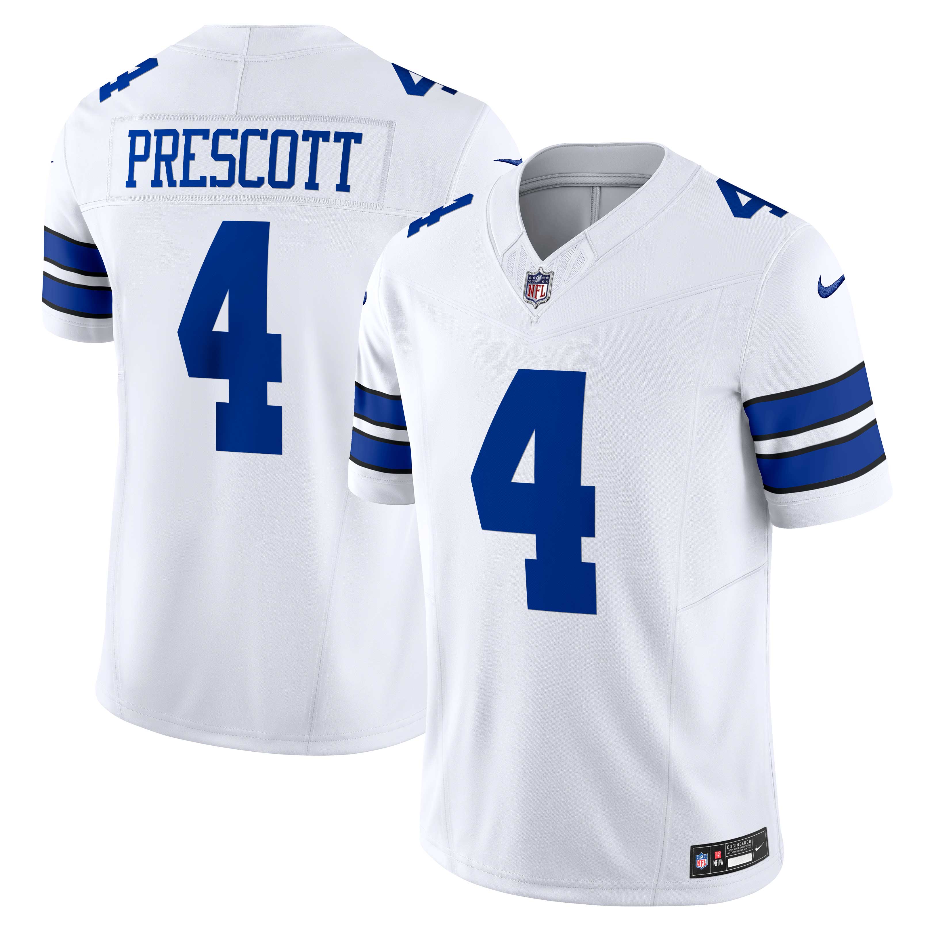 Dak Prescott Dallas Cowboys Vapor F.U.S.E. Limited Jersey - White | Stitched Football Jersey TJS2586