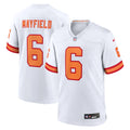 Baker Mayfield '76 Tampa Bay Buccaneers Player Game Jersey - White | Stitched Football Jersey TJS2746