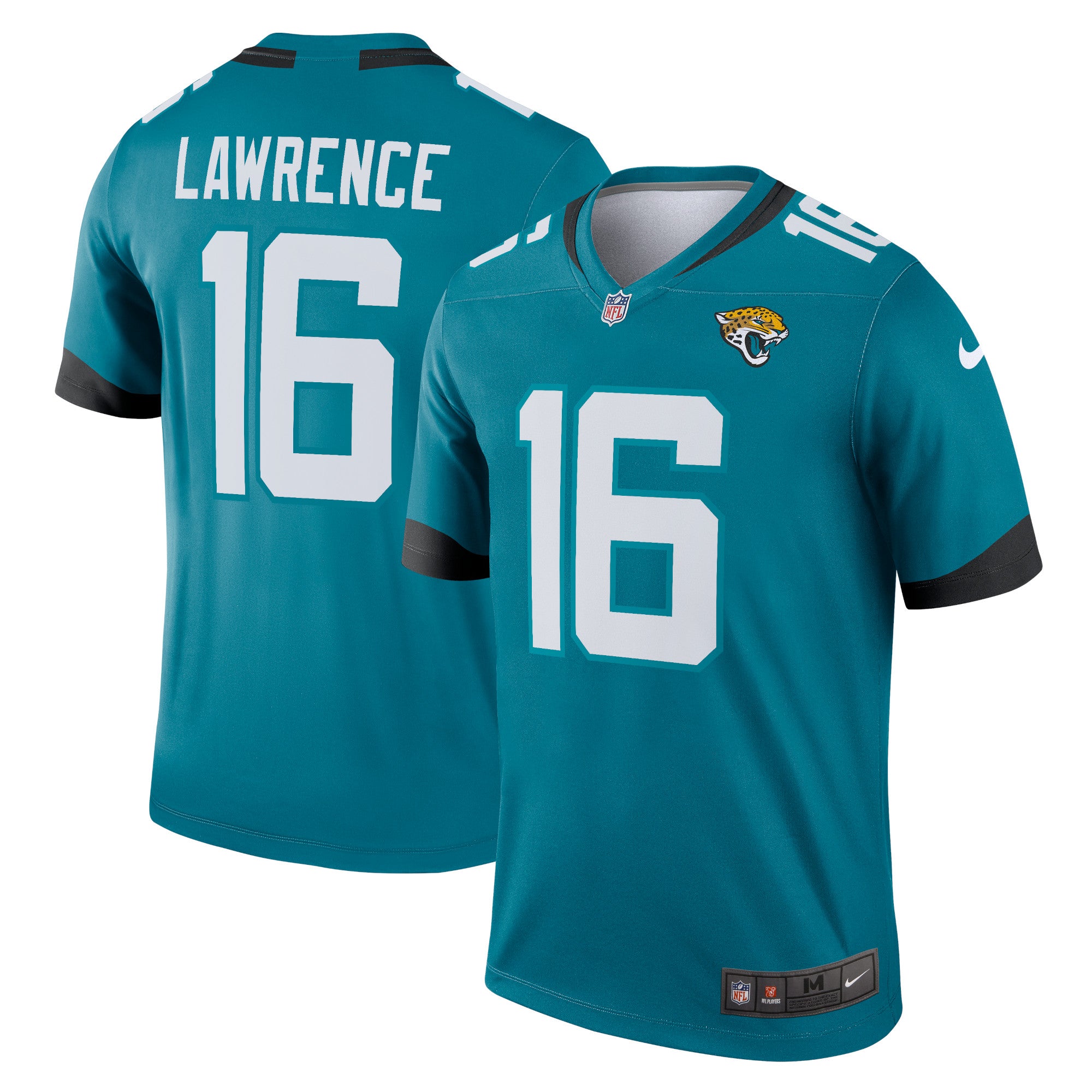 Trevor Lawrence Jacksonville Jaguars Legend Player Performance Top - Teal | Stitched Football Jersey TJS2799