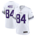 Randy Moss Minnesota Vikings Alternate Retired Player Game Jersey - White | Stitched Football Jersey TJS2687