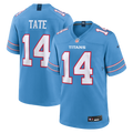 Carnell Tate Tennessee Titans 2026 NFL Draft First Round Pick No. 4 Team Game Jersey - Light Blue | Stitched Football Jersey TJS2752