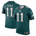 A.J. Brown Philadelphia Eagles Legend Player Performance Top - Green | Stitched Football Jersey TJS2764