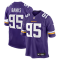 Caleb Banks Minnesota Vikings 2026 NFL Draft First Round Pick No. 18 Team Game Jersey - Purple | Stitched Football Jersey TJS2713