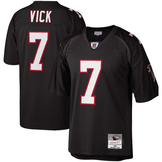 Michael Vick Atlanta Falcons M & N Legacy Replica Jersey - Black | Stitched Football Jersey TJS2620