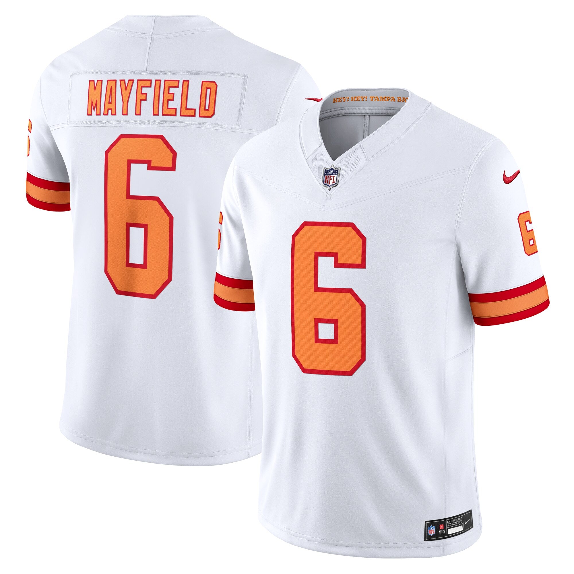 Baker Mayfield '76 Tampa Bay Buccaneers Vapor F.U.S.E. Player Limited Jersey - White | Stitched Football Jersey TJS2697