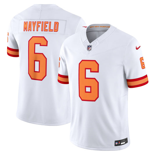 Baker Mayfield '76 Tampa Bay Buccaneers Vapor F.U.S.E. Player Limited Jersey - White | Stitched Football Jersey TJS2697