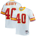 Mike Alstott Tampa Bay Buccaneers M & N Legacy Replica Jersey - White | Stitched Football Jersey TJS2723