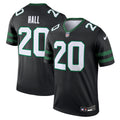 Breece Hall New York Jets Legend Player Performance Top - Black | Stitched Football Jersey TJS2741