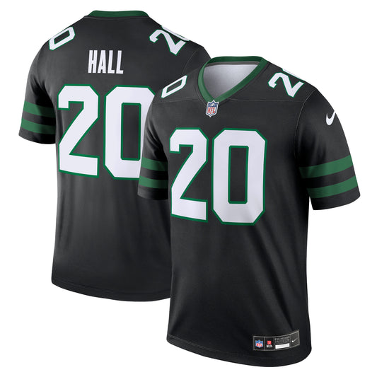 Breece Hall New York Jets Legend Player Performance Top - Black | Stitched Football Jersey TJS2741