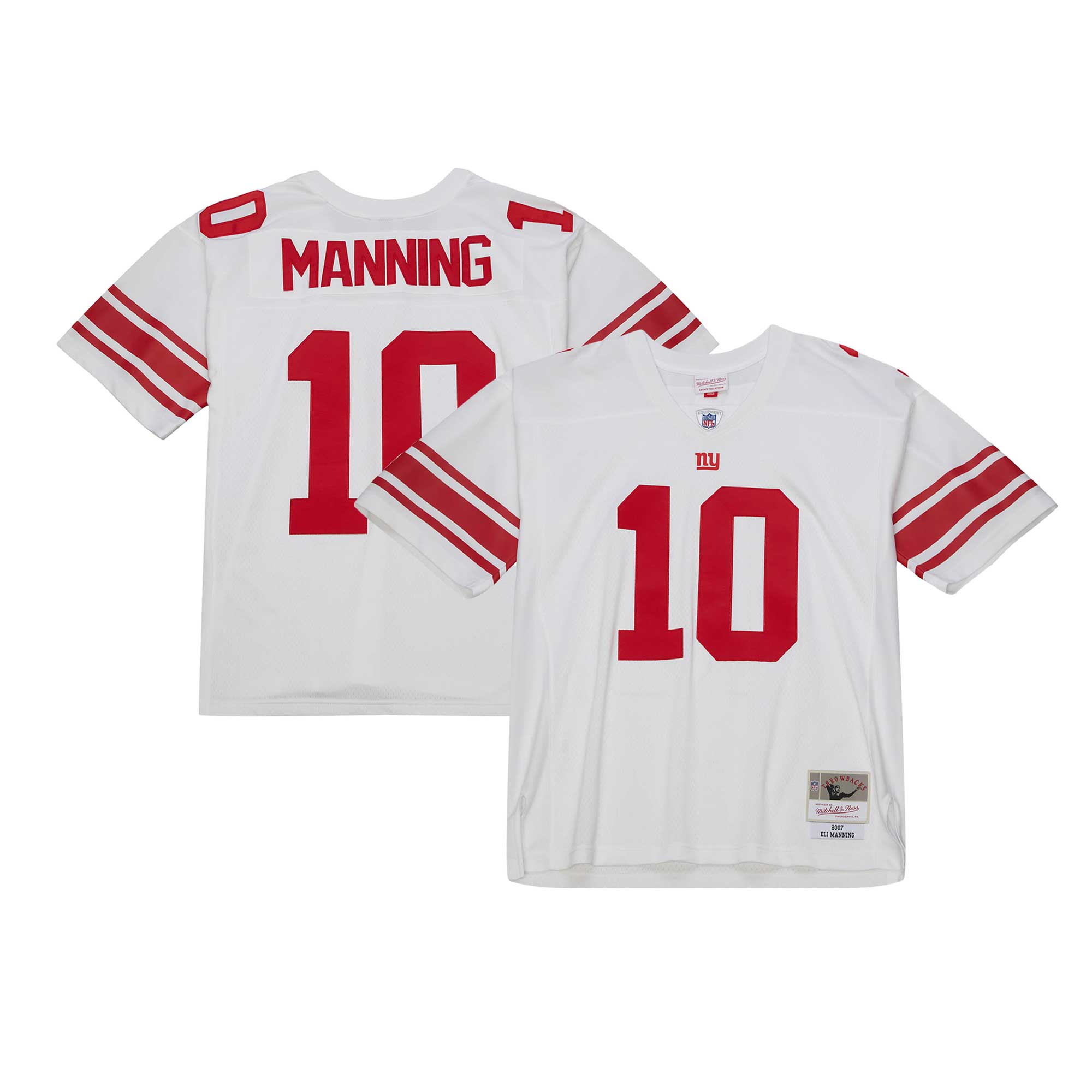 Eli Manning New York Giants M & N Legacy Replica Jersey - White | Stitched Football Jersey TJS2658