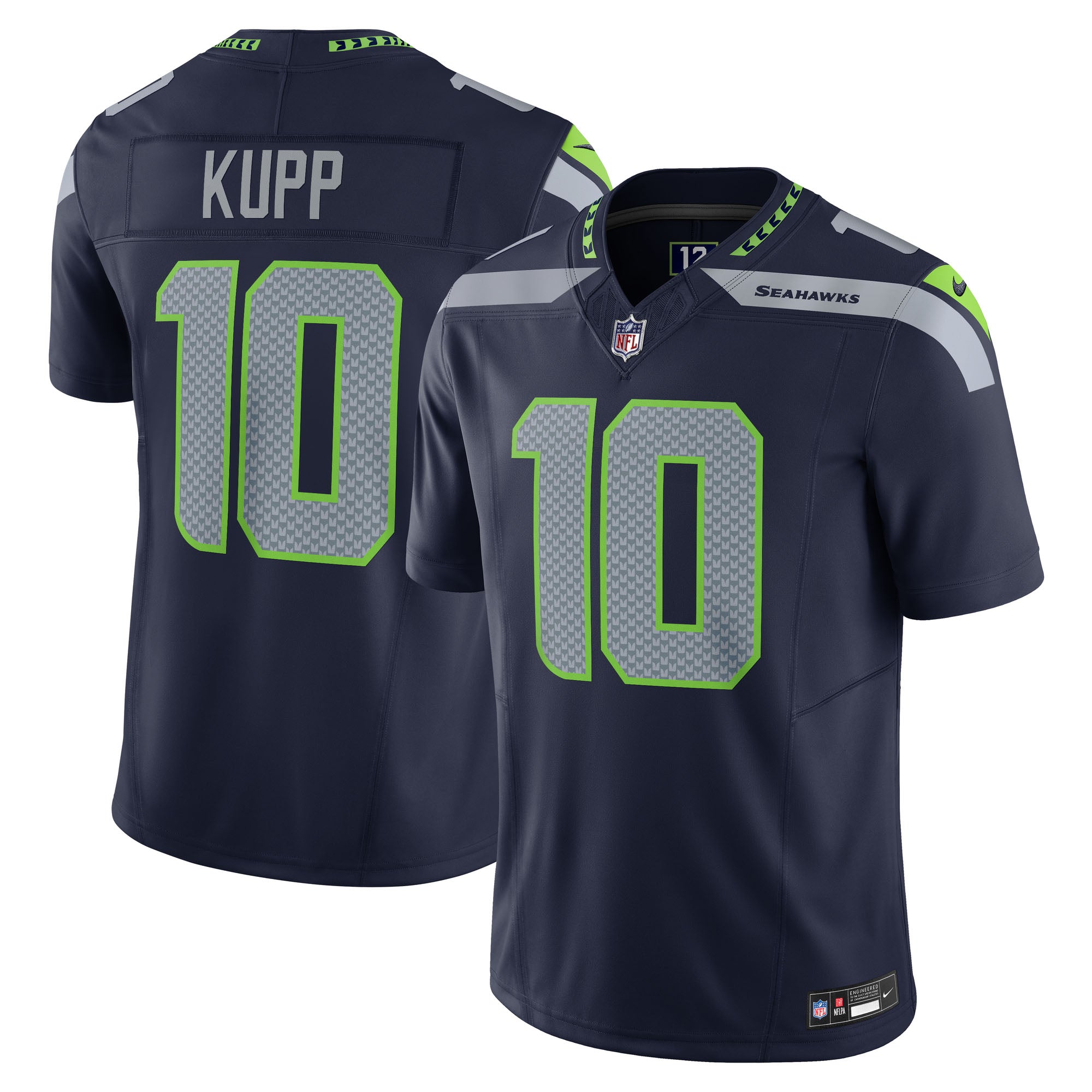 Cooper Kupp Seattle Seahawks Team Vapor F.U.S.E. Limited Jersey - College Navy | Stitched Football Jersey TJS2668