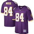 Randy Moss Minnesota Vikings M & N Legacy Replica Jersey - Purple | Stitched Football Jersey TJS2792