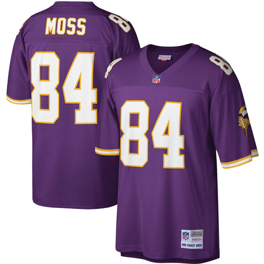 Randy Moss Minnesota Vikings M & N Legacy Replica Jersey - Purple | Stitched Football Jersey TJS2792