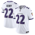 Derrick Henry Baltimore Ravens Vapor F.U.S.E. Stitched Limited Jersey - White | Stitched Football Jersey TJS2708