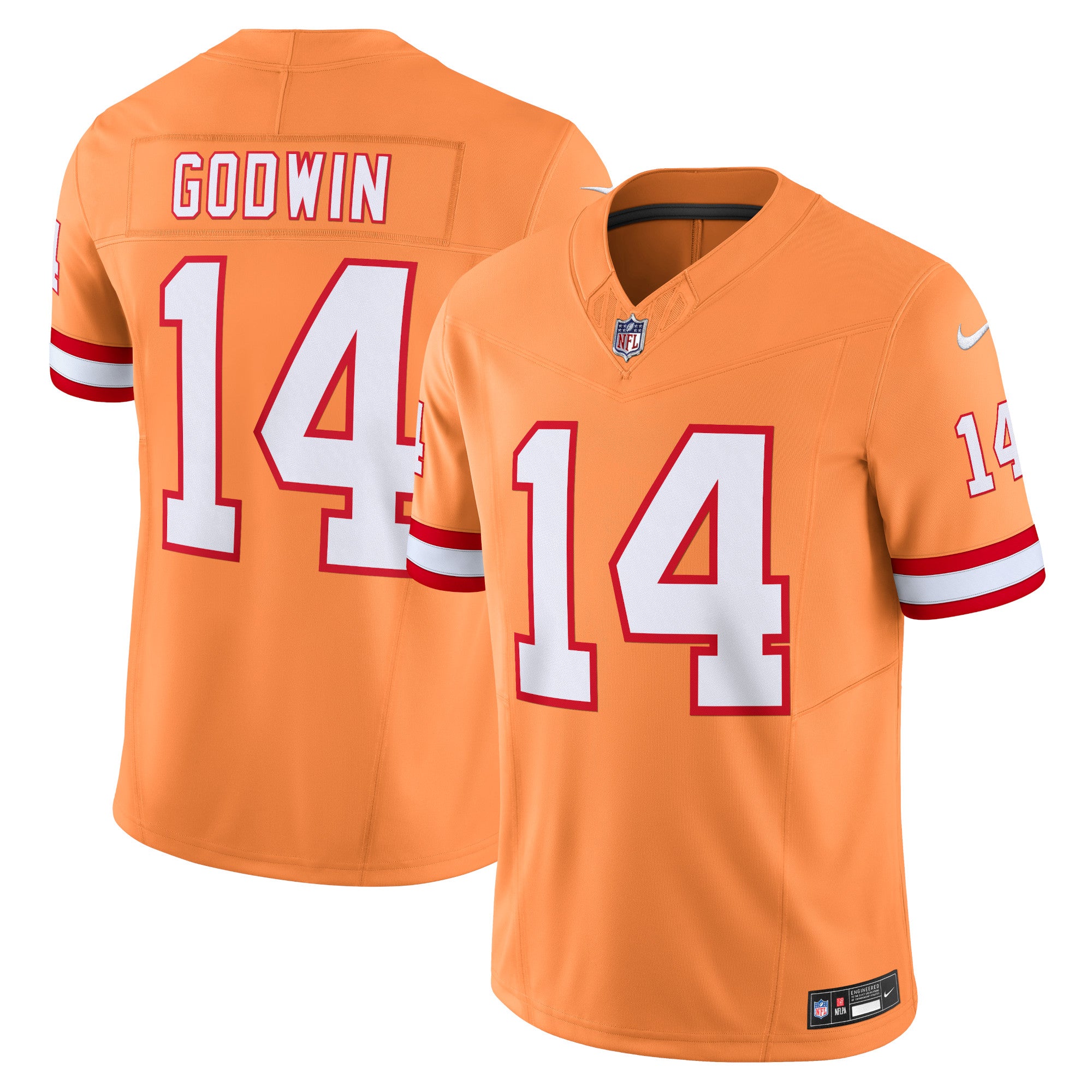 Chris Godwin Tampa Bay Buccaneers Vapor F.U.S.E. Limited Jersey - Orange | Stitched Football Jersey TJS2617