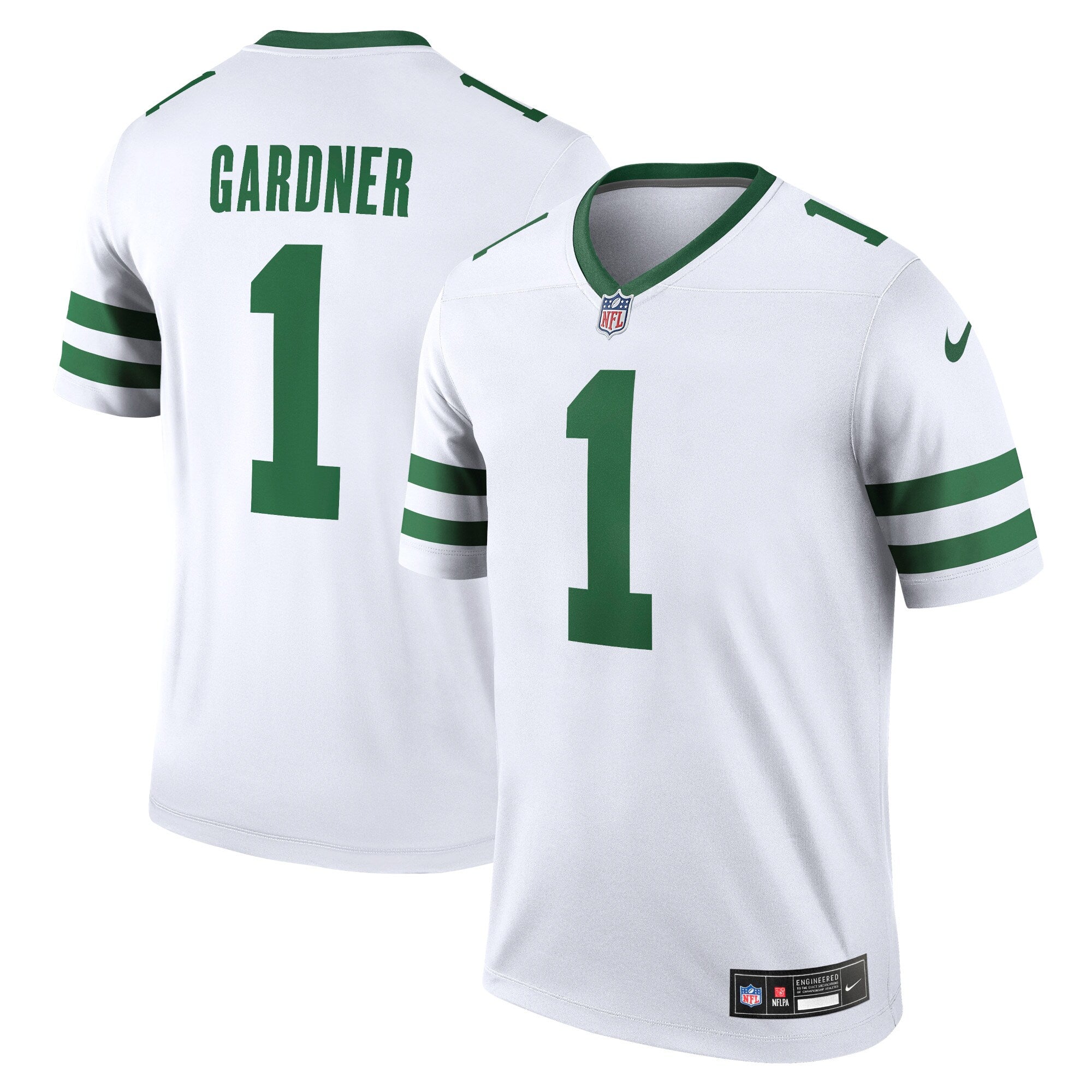 Ahmad Sauce Gardner New York Jets Legend Player Performance Top - White | Stitched Football Jersey TJS2732