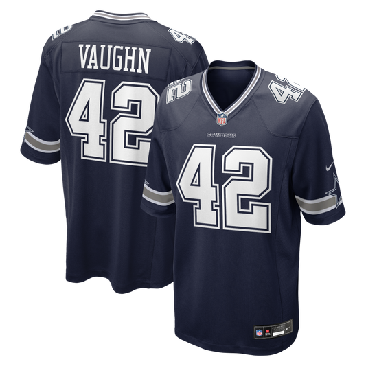 Deuce Vaughn Dallas Cowboys Game Jersey - Navy | Stitched Football Jersey TJS2609