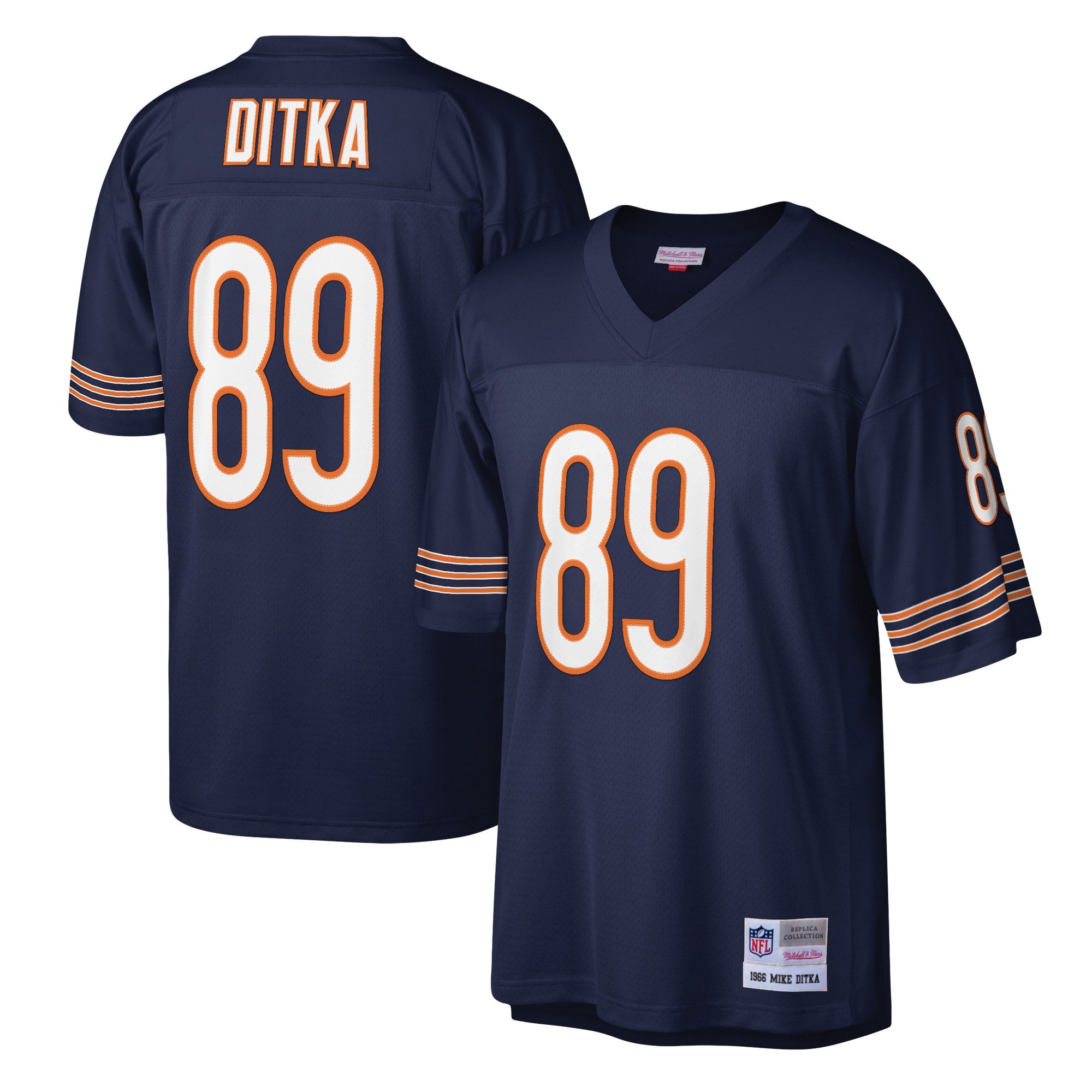 Mike Ditka Chicago Bears M & N Legacy Replica Jersey - Navy | Stitched Football Jersey TJS2724