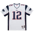 Tom Brady New England Patriots M & N 2000 Big & Tall Legacy Replica Jersey - White | Stitched Football Jersey TJS2735