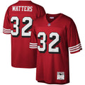 Ricky Watters San Francisco 49ers M & N Legacy Replica Jersey - Scarlet | Stitched Football Jersey TJS2626