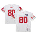 Jerry Rice San Francisco 49ers 1994 M & N Throwback Retired Player Jersey - White | Stitched Football Jersey TJS2777