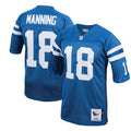 Peyton Manning Indianapolis Colts 1998 M & N Throwback Retired Player Jersey - Royal | Stitched Football Jersey TJS2842