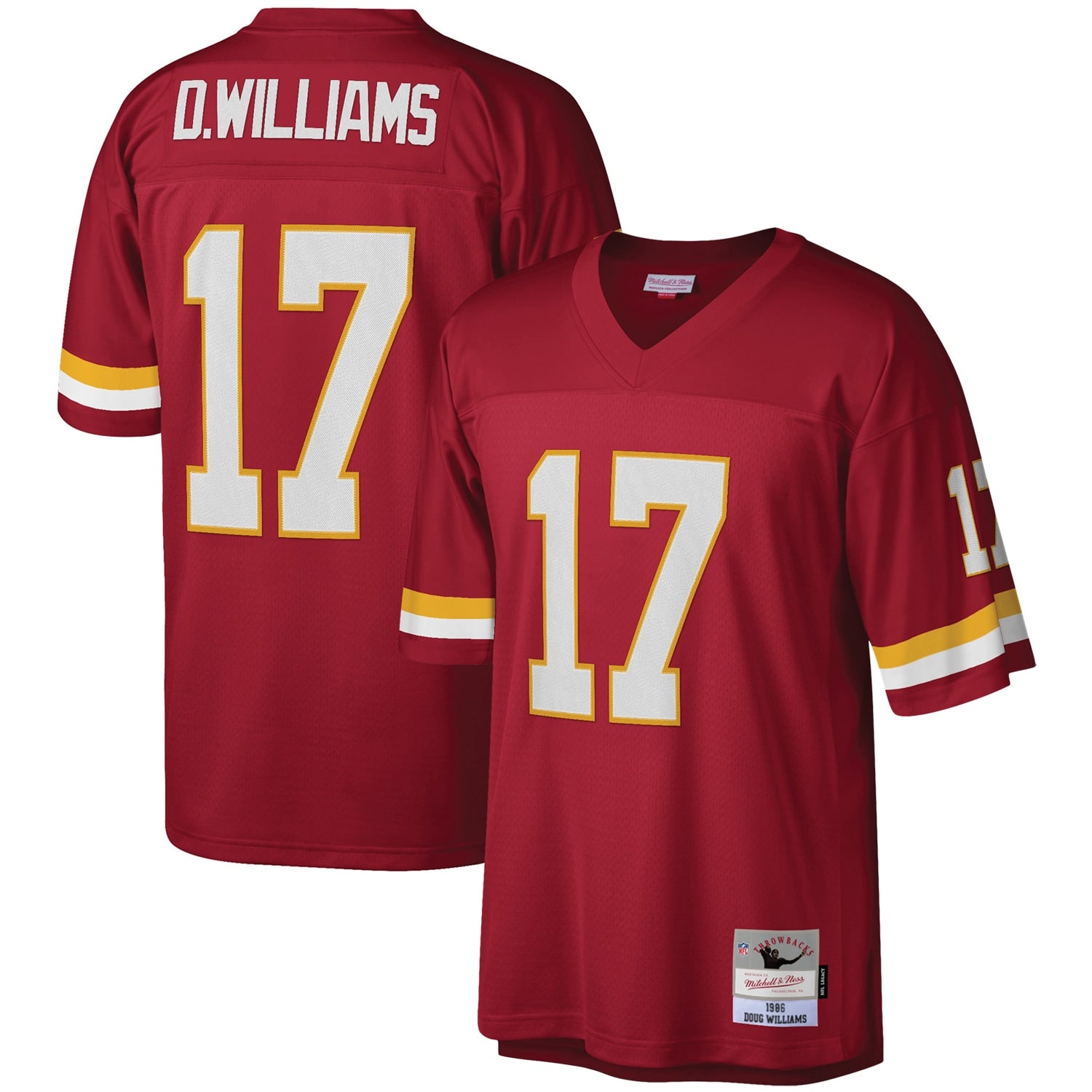 Doug Williams Washington Football Team M & N Legacy Replica Jersey - Burgundy | Stitched Football Jersey TJS2835