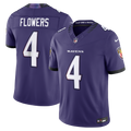 Zay Flowers Baltimore Ravens Vapor F.U.S.E. Stitched Limited Jersey - Purple | Stitched Football Jersey TJS2878
